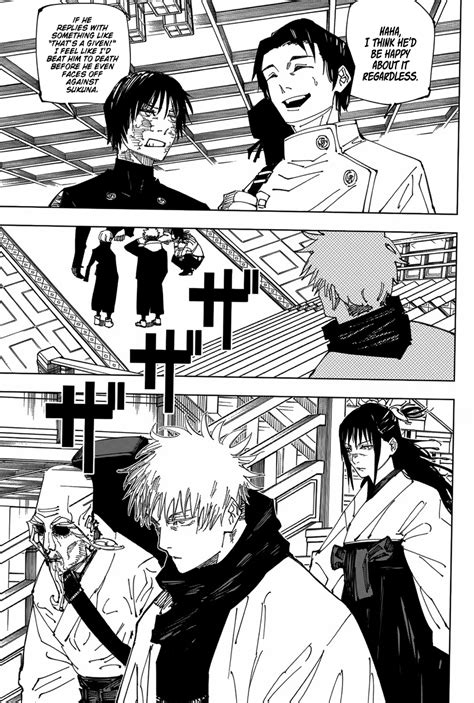 jujutsu kaisen 222|Chapter 222 